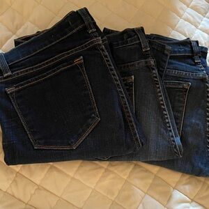 Lot of 3! J Brand Dark Blue Women's Jeans sz 28